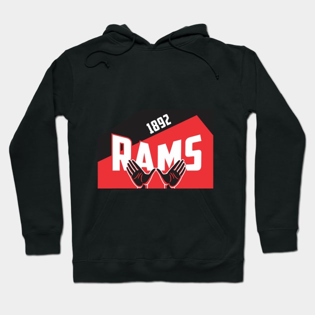 HBCU RAMS 'W' (1892) Hoodie by DistinctApparel